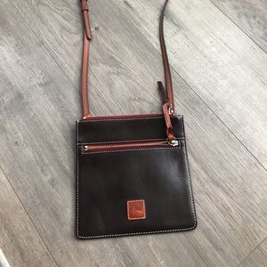 Dooney leather crossbody purse